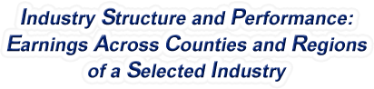 Wyoming - Earnings Across Counties and Regions of a Selected Industry